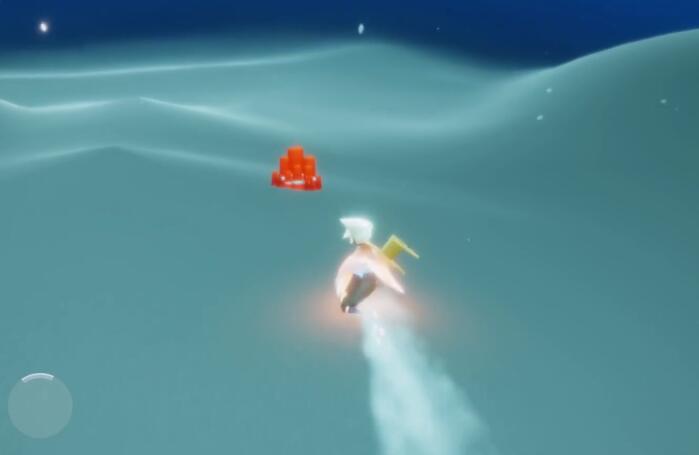 光遇墓土彩虹下的大蜡烛位置