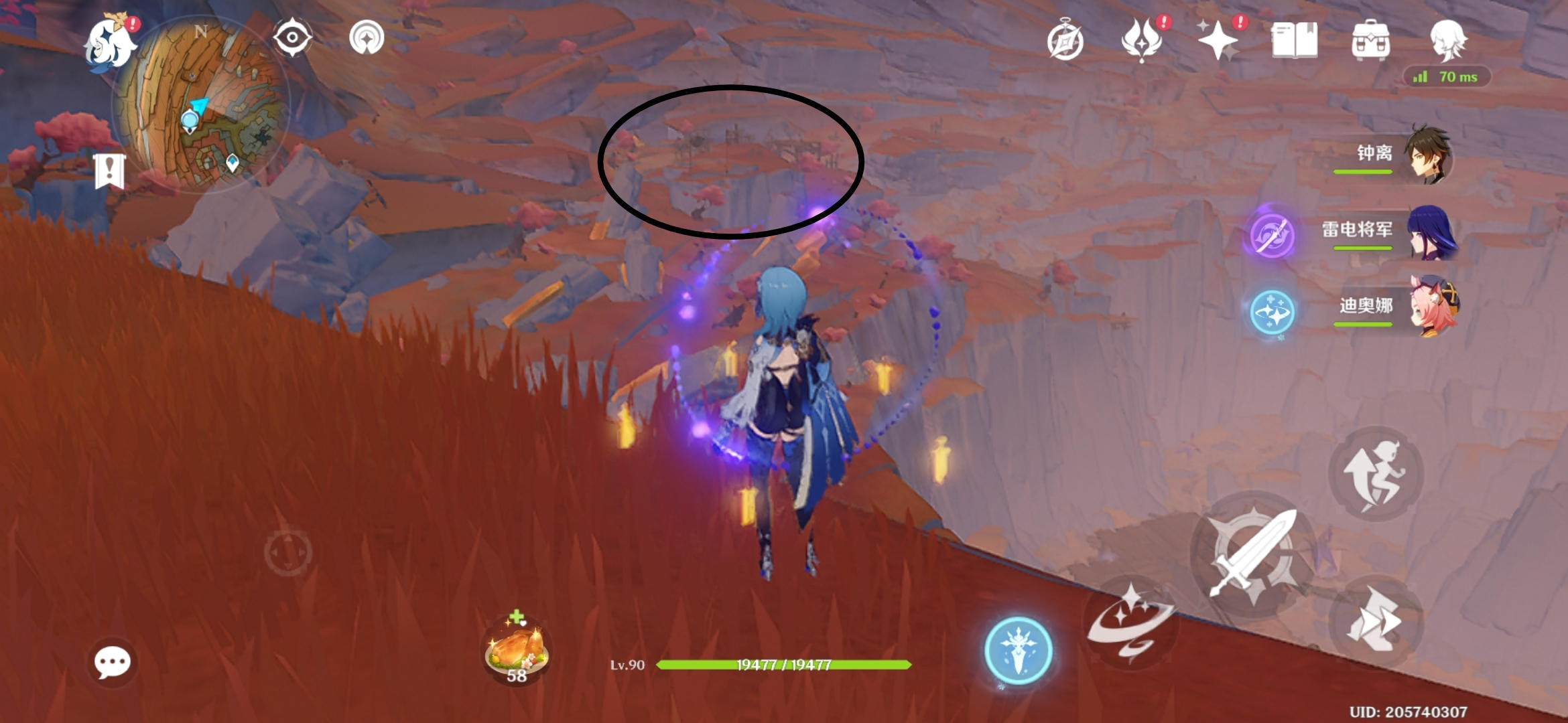 原神远眺之花位置攻略