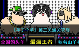 羊了个羊第三关通关技巧分享