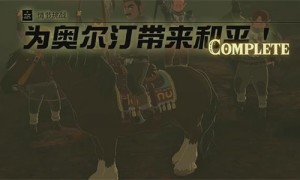 塞尔达传说王国之泪为奥尔汀带来和平任务完成方法