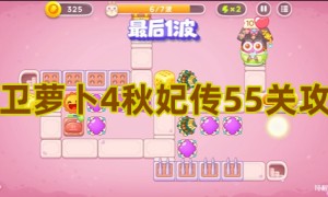 保卫萝卜4秋妃传55关攻略