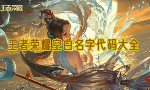 王者荣耀空白名字代码大全